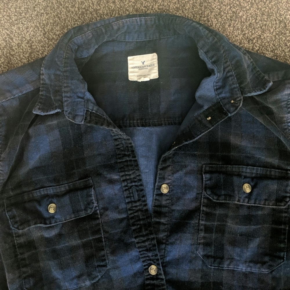 Distressed button down - Picture 3 of 6
